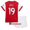 Virallinen Fanipaita + Shortsit Arsenal Nicolas Pepe 19 Kotipelipaita 2021-22 - Lasten